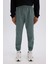 Fit Sporcu Jogger Eşofman Altı Standart Fit Basic Düz Cepli Beli Paçası Lastikli D3742AX24WN 3