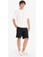 Regular Fit Beli Lastikli Rahat Kalıp Jean Bermuda Şort E4552AX25SM 2
