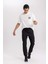 Fit Sporcu Jogger Eşofman Altı Standart Fit Kargo Cepli Dokuma Beli Paçası Lastikli C0043AX24SP 3