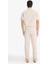Relax Fit Kısa Paça Keten Görünümlü Beli Bağcıklı Lastikli Cepli Pantolon E4790AX25AU 8