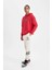 Fit Kalın Jogger Eşofman Altı NBA Chicago Bulls Standart Fit Cepli Düz Paça C9275AX24AU 1