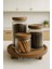 3'lü Akasya Kapaklı Kavanoz Set 500 ml / 700 ml / 1000 Ml- Standlı Baharatlık 1
