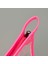 Fosforlu Xl Pvc Kozmetik Çantası - Şeffaf / Pembe - 16X26 cm 3