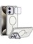 iPhone 12/ iPhone 12 Pro Uyumlu Kameradan Standlı Kamera Kısmı Cam Korumalı Arkası Mat Magsafe Kılıf 1