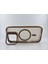 Apple Iphone 16 Uyumlu Kılıf Standlı Mat Magsafe Metal Tuş Kamera Lens Hediyeli Nevada Case 1