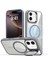 iPhone 12/ 12 Pro Uyumlu Kenarları Renkli Stand Magsafe Kılıf 1