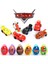 Disney Pixar Cars Yumurta Şeklinde Araba Oyuncakları Mcqueen Dönüştürülebilir Araba 6 Parçalı Set Model Araba Oyuncak Seti (Yurt Dışından) 3