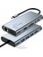 11IN1 Hub Type-C To 4K Hdmi/usba 3.0/tf Sd/vga/3.5mm Aux/pd ŞARJ/RJ45 Ethernet Dönüştürücü Adaptör WNE0059 1