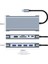 11IN1 Hub Type-C To 4K Hdmi/usba 3.0/tf Sd/vga/3.5mm Aux/pd ŞARJ/RJ45 Ethernet Dönüştürücü Adaptör WNE0059 2