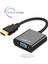 HDMI To VGA Kablo Çevirici Dönüştürücü Görüntü Aktarıcı 1