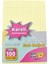 Not Yaz 100X150 100 Yaprak Yapışkanlı Kareli Not Kağıdı Sarı (YNK-1483) 1
