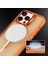 Apple Iphone 15 Uyumlu Kılıf Standlı Mat Magsafe Metal Tuş Kamera Lens Hediyeli Nevada Case 5