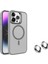 Apple Iphone 16 Pro Max Uyumlu Kılıf Standlı Mat Magsafe Metal Tuş Kamera Lens Hediyeli Nevada Case 1