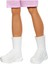 ® Bebek Kırmızı çizgili üstü, pembe şortu ve beyaz sneaker'larıyla sarışın Barbie Fashionistas Ken bebek HYV01 5