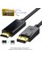 HDMI To Displayport Çevirici Kablo ( 1.8 Metre) HDMI Kablo To Display Port Dp 4K Hdr 1