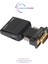 Siyah VGA Erkek To HDMI Dişi Dönüştürücü 1