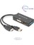HDMI 3'den 1'e Dönüştürme Kablosu HDMI Converter Cable, HDMI - Dp+Dvı+Vga M-F/f/f, 0.2m, 3 In 1 Multi-Media 1