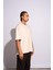 Erkek Oversize T-Shirt Academie Bej 4