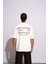 Erkek Oversize T-Shirt Saint Antoinne Beyaz 1