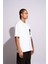 Erkek Oversize T-Shirt 104 Beyaz 2
