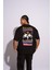 Erkek Oversize T-Shirt Academie Siyah 1