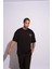 Erkek Oversize T-Shirt Academie Siyah 5