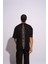 Erkek Oversize T-Shirt Ra Siyah 3
