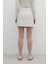 Pili Detaylı Çift Cepli Mini Etek Taş K2615016_044 1
