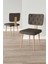 Lars Atlantik 80X132 Açılabilir Mdf Masa Yemek Odası Takımı,mutfak Takımı 6 Adet Sandalye 4
