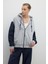 Önü Fermuar Detaylı Kapüşonlu Sweatshirt Gri K2623827_004 3