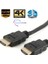 Siyah Renk Hdmi Tv Kablosu 3D Gold Uçlu 28AWG HDMI (3d 4K Ultra Full Hd ) 1