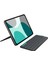 Flip Folio iPad Pro 13 Inç (M4), iPad Air 13 Inç (M2 ve M3) ile Uyumlu Klavyeli Tablet Kılıfı, Siyah 1