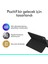 Flip Folio iPad Pro 13 Inç (M4), iPad Air 13 Inç (M2 ve M3) ile Uyumlu Klavyeli Tablet Kılıfı, Siyah 5