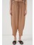 6591 Dokuma Şalvar Pantolon - Camel 2