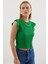 0430 Örme Bluz - Yeşil 4