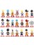 21 Adet/takım Dragon Ball Mini Şekil Oyuncaklar Süper Saiyan Goku Vegeta Anime Aksiyon Heykelcik Koleksiyonları Dbz Modeli Bebek Doğum Günü Hediyeleri (Yurt Dışından) 1