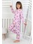 Kuromi Desenli Pembe Kız Çocuk Pijama Takımı 1