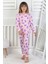 Kuromi Desenli Pembe Kız Çocuk Pijama Takımı 2