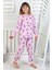 Kuromi Desenli Pembe Kız Çocuk Pijama Takımı 4