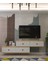 TDA1203DB- Zuzu 2li Duvara Montaj Tv Stand 120CM+120CM Safirmeşe-Beyaz 1