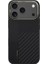 iPhone 17 Pro Max Kılıf M-Safe Şarjlı Karbon Fiber Benks Montage Hybrid Armorpro Kevlar Kapak Siyah 1