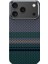 iPhone 17 Pro Max Uyumlu Kılıf M-Safe Şarjlı Karbon Fiber Benks Aurora Armorpro Kevlar Kapak Yeşil 1