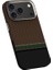 iPhone 17 Pro Max Uyumlu Kılıf M-Safe Şarjlı Karbon Fiber Benks Prestige Armorpro Kevlar Kapak Gold 3