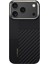 iPhone 17 Pro Max Uyumlu Kılıf M-Safe Şarjlı Karbon Fiber Benks Montage Armorair Kevlar Kapak Siyah 1