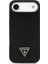 iPhone 17 Air Uyumlu Kılıf Guess Orjinal Lisanslı Taşlı Arka Yüzey Üçgen Logolu Kapak Siyah 3