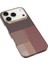 iPhone 17 Pro Max Uyumlu Kılıf M-Safe Şarjlı Raptic Aramid Skin Transform Serisi Kapak Kahverengi 3
