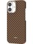 iPhone 17 Uyumlu Kılıf M-Safe Şarj Özellikli Raptic Aramid Skin Origin Serisi Kapak Kahverengi 4