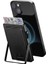 MW-006 Tasarımlı 6 Hazneli Pu Magnetik Standlı Kartlık Siyah 2