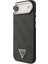 iPhone 17 Air Kılıf Guess Lisanslı M-Safe Şarjlı Gold Metal Kamera Çerçeveli Taşlı Üçgen Logo Siyah 2
