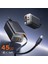 WI-G021 Helix Serisi Gan Teknolojili Usb-A To Type-C Pd 45W Type-C Kablolu Şarj Seti Siyah 2